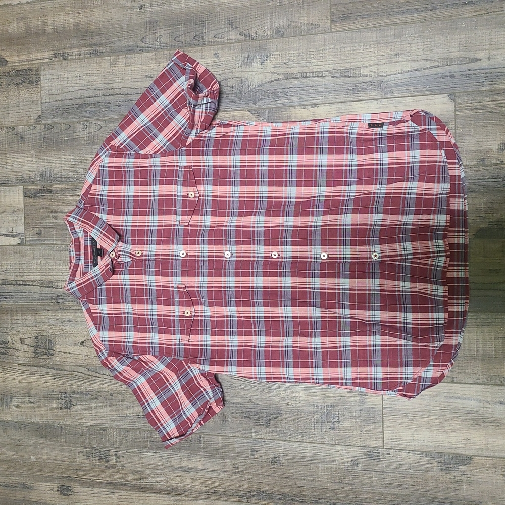 John Varvatos ☆ USA Short Sleeve Button Down Shirt